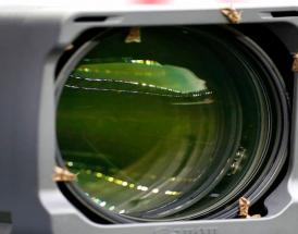 Una telecamera a bordo campo