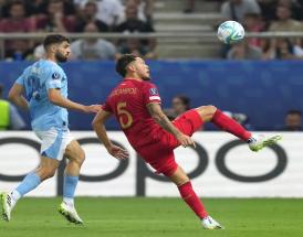 Gvardiol con la maglia del City in Supercoppa