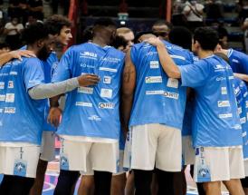 Un'immagine del Napoli Basket