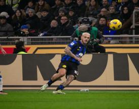 Federico Dimarco contro il Frosinone