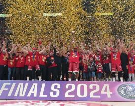 Il 13 giugno 2024, l'Olimpia festeggia il titolo numero 31!