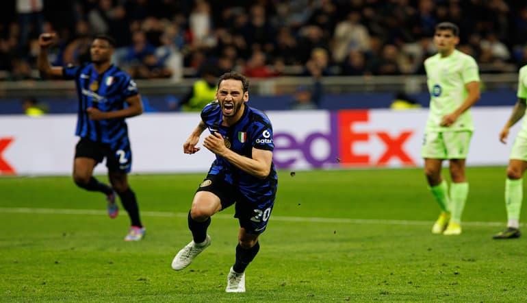 Numero gol Calhanoglu