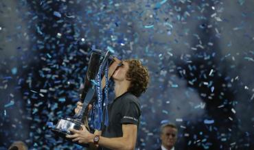 Il tedesco Zverev, campione in carica