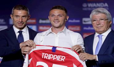 il DS dell'Atletico Madrid, Andrea Berta presenta l'esterno inglese Kieran Trippier!