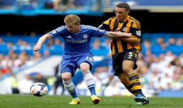 De Bruyne con la maglia del Chelsea