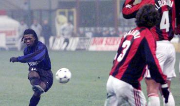 Seedorf con la maglia dell'Inter