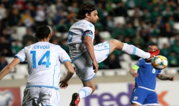 Davide Simoncini del San Marino contro Cipro!