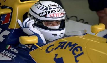 Riccardo Patrese nel GP d'Ungheria 1992