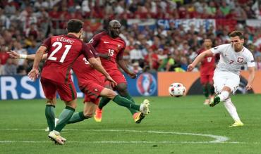 Milik con la maglia della Polonia!