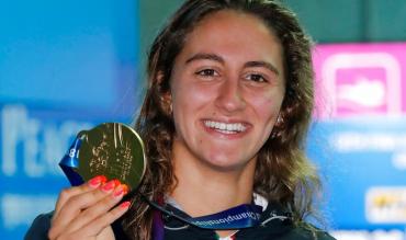 Simona con la medaglia di Gwangju!