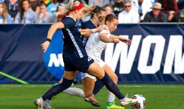 Un'immagine di una sfida del campionato NCAA