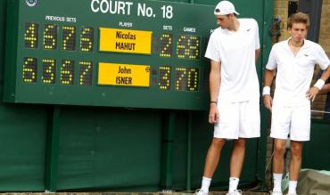Il punteggio record a Wimbledon 2010