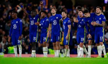 I calciatori del Chelsea!