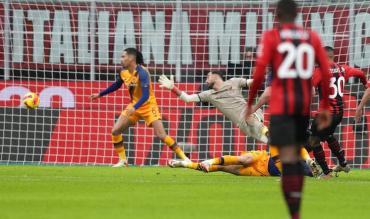 Messias in gol contro la Roma