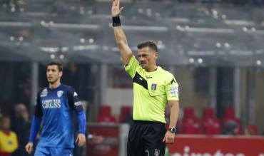 L'arbitro Piero Giacomelli