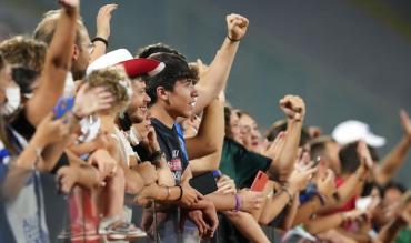 Una vetrata del Franchi