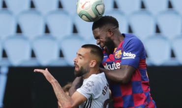 Un anticipo aereo di Umtiti