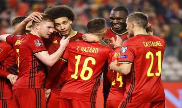 L'esultanza dei Diavoli Rossi!