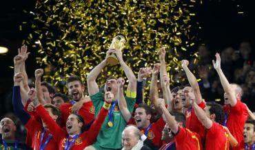 La Spagna Campione nel 2010