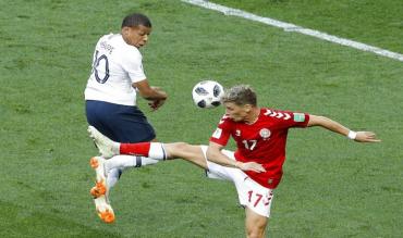 Un'immagine di Francia Danimarca nel 2018