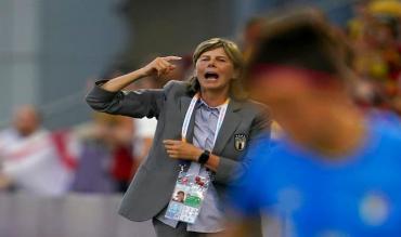 Una bella immagine di Milena Bertolini!