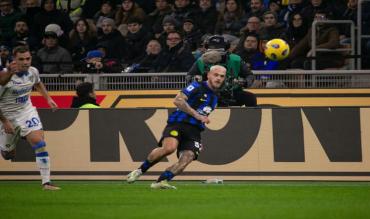 Federico Dimarco contro il Frosinone