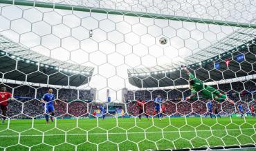 Il gol del 2-0 della Svizzera